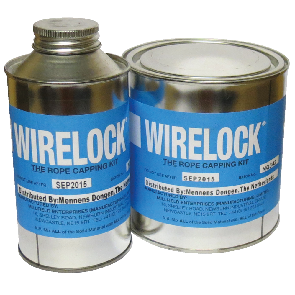 Socketing Compound Wirelock Wire Rope Socket Mennens Netherlands